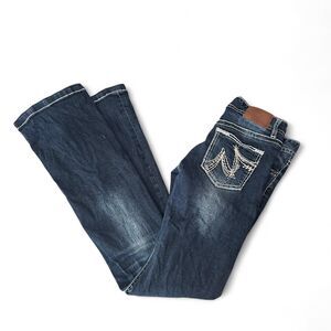 Maurices Women's Blue and Navy Jeans